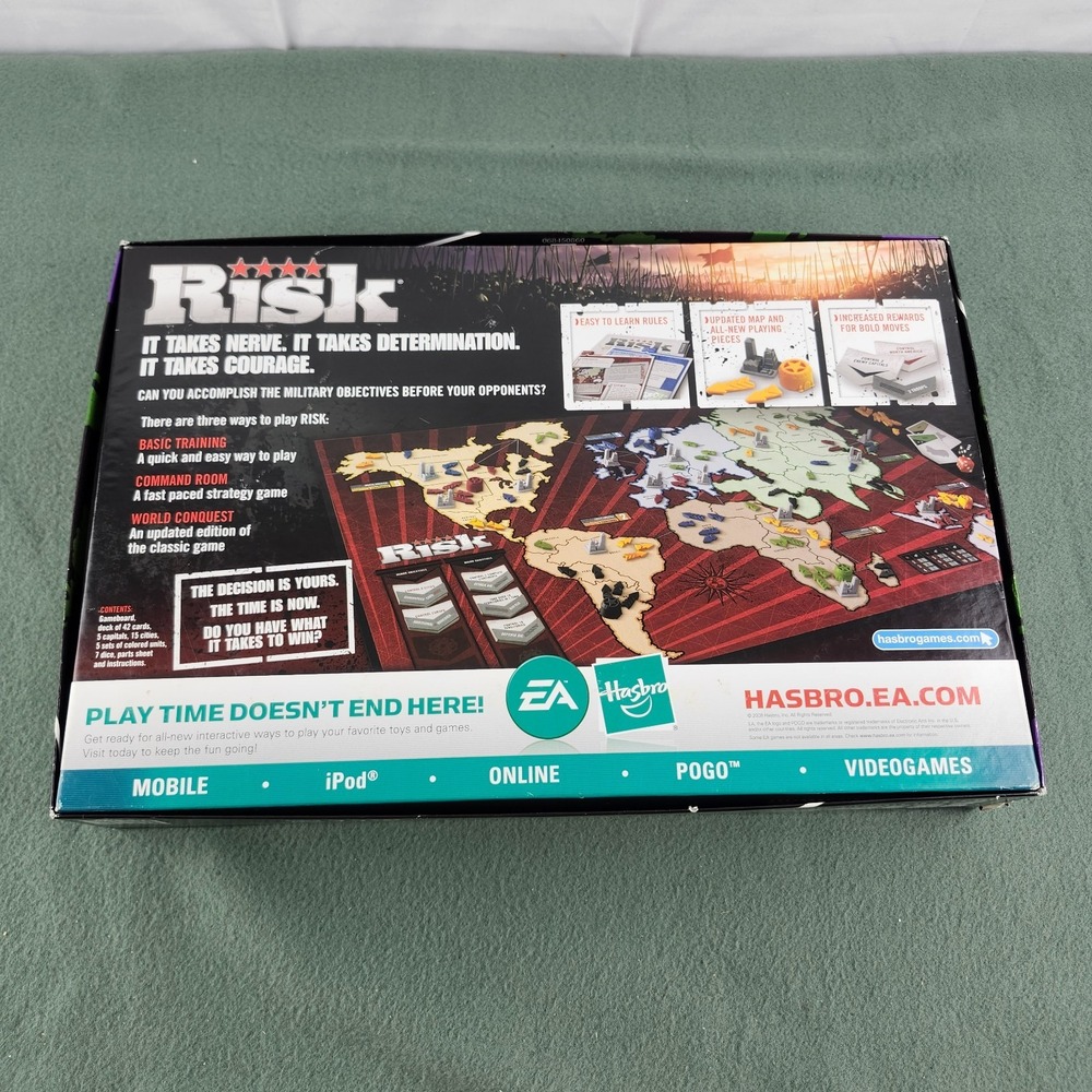 RISK Board Game 100% COMPLETE 2008 Area Control Strategy Game - Picture 11 of 11
